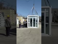 Σιδηροδρομική δομή 20ft Προετοιμασμένα σπίτια Εύκολη και γρήγορη εγκατάσταση γίνεται δυνατή