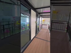 Προσαρμόσιμο εσωτερικό σχεδιασμό 40ft επεκτάσιμα κοντέινερ Σπίτι με δύο δωμάτια 20-30 χρόνια αντοχής