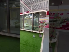 Λευκό αλουμίνιο Apple Capsule House Περιέκτη για εξωτερική περιπέτεια