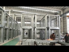 Δύο πτέρυγα αναδιπλούμενο 20ft κουτί κοντέινερ σπίτι με σάντουιτς οροφή