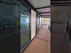 ODM Flat Pack Folding House Επέκταση των σπιτιών εμπορευματοκιβωτίων