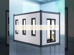 Πρακτικά επεκτάσιμα προετοιμασμένα σπίτια με 18,5 τετραγωνικά μέτρα και προσαρμοσμένη αίθουσα μπάνιου