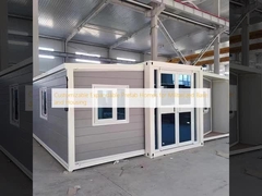 Προσαρμόσιμα επεκτάσιμα προκατασκευασμένα σπίτια για στρατιωτικοποιημένη βάση και κατοικίες