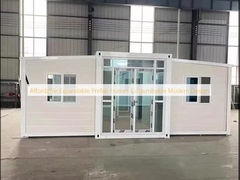 Προσιτά Επεκτεινόμενα Προκατασκευασμένα Σπίτια Προσαρμόσιμος Μοντέρνος Σχεδιασμός