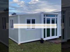 Προσαρμόσιμο επεκτάσιμο προκατασκευασμένο σπίτι με γαλβανισμένο χάλυβα