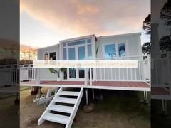 20ft/40ft Prefab Folding House με ηλεκτρικό σύστημα CE/UL
