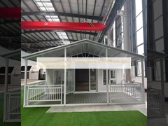 Προσαρμόσιμο Prefab Folding House 20ft/40ft με αντίσταση στον άνεμο βαθμός 11