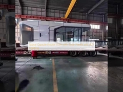 Διαστημική Κάψουλα Σπίτι 11.5μ με Ηλιακούς Συλλέκτες και Φωτισμό LED