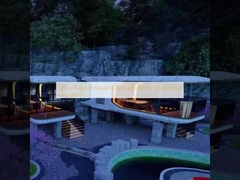 Διαστημική Κάψουλα Σπίτι 8 Τόνων με Ηλεκτρική Κουρτίνα Χωρίς Θεμέλια