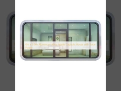 Αλουμινένιο Κάψουλα Σπίτι Apple 6μ x 3.3μ με Ηλιακή Ενέργεια