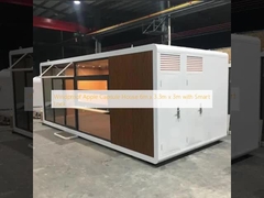 Αδιάβροχο Apple Capsule House 6m x 3.3m x 3m με έξυπνο κλειδί