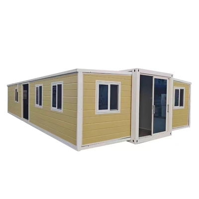Αγορά White Expandable Prefab Homes with Customizable Size and Steel Construction διαδικτυακή κατασκευή