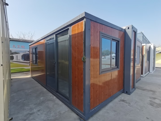 Αγορά Customizable Expandable Prefab Homes with 18.5 Square Meter Size and 2 KN/m2 Loading Capacity in Steel Construction online manufacture