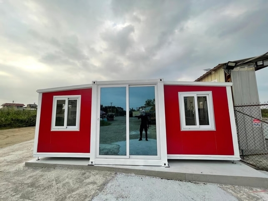 Αγορά Expandable Prefab Homes with 18.5 Square Meter Space Excellent Insulation for Militarized Base Use διαδικτυακή κατασκευή