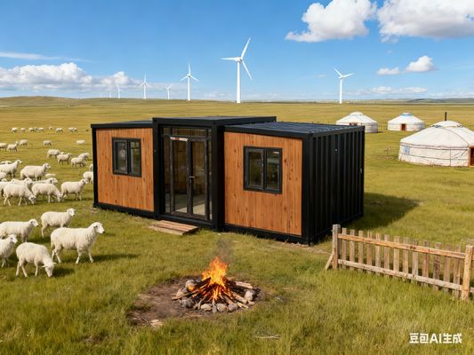 Αγορά Customized Design Foldable 20ft Container with Thermal-break Aluminum Double Door and 50mm EPS Roof διαδικτυακή κατασκευή