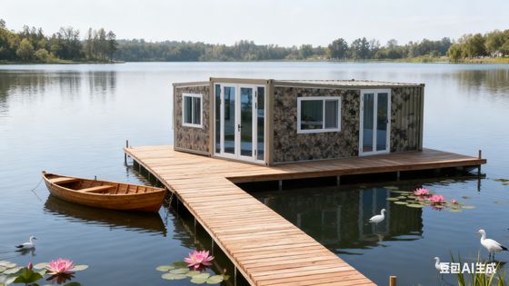 Αγορά Οικία εμπορευματοκιβωτίου 20FT με διπλό φτερό από τσιμεντοσανίδα πυράντοχη πάχους 18mm με θερμοδιακοπή αλουμινίου διπλή πόρτα διαδικτυακή κατασκευή