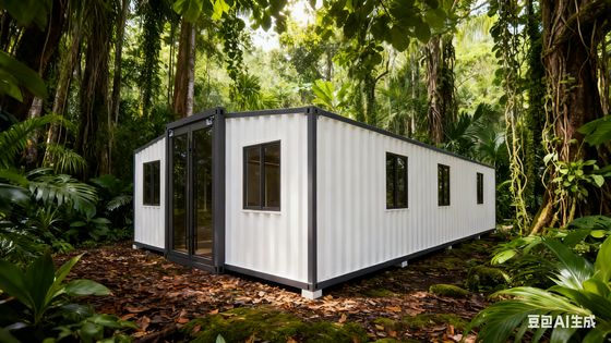 Αγορά Modern 40ft Expandable Container Home with Bamboo Plywood Flooring and Fireproof Center Floor διαδικτυακή κατασκευή