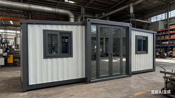 Αγορά Customizable Luxury Foldable 20ft Container with 2.0mm Top Beam and 0.60KN/M² Wind Resistance διαδικτυακή κατασκευή