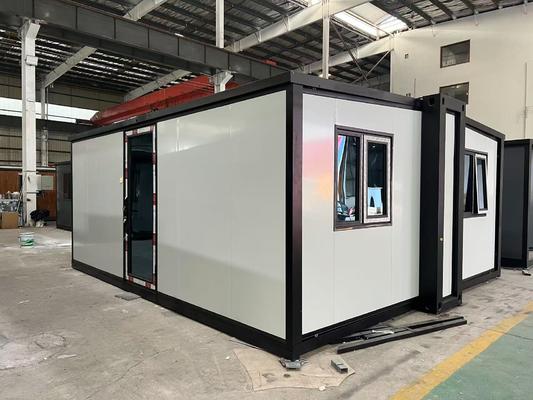 Αγορά Expandable Prefab Homes with 12KW Power Consumption 27.5 ㎡ Floor Area for 2-4 People Capacity διαδικτυακή κατασκευή