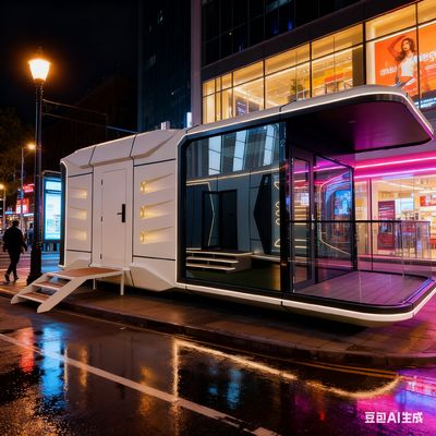 Αγορά 3460 Width Space Capsule House with 7 Tons Net Weight and 29.6 Square Meters Floor Area διαδικτυακή κατασκευή