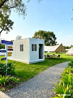 Αγορά Thermal Insulation 0.043W/m.K Flat Pack Folding House with 5630*2230*2515mm Inside Dimensions and 0.5KN/㎡ Wind Resistance διαδικτυακή κατασκευή