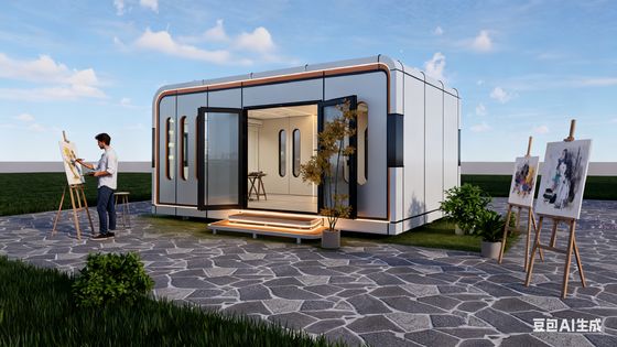 Αγορά Apple Capsule House with Insulated Low-E Glass 6+12A+6 9mm OSB Board B3 Grade Waterproof for 1~2 Persons Occupancy διαδικτυακή κατασκευή