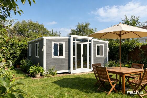 Αγορά Foldable 20ft Container with Galvanized Light Steel Frame 37 Square Meters Floor Area and Wet-Dry Separation Bathroom διαδικτυακή κατασκευή