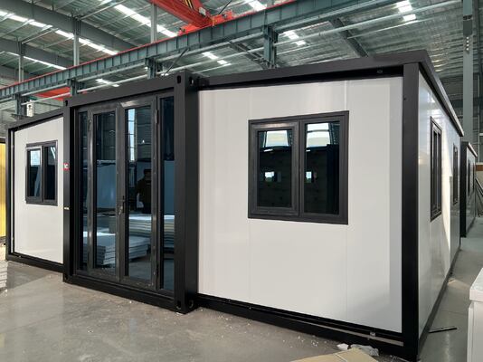 Αγορά Ανθεκτικό, αναδιπλούμενο κοντέινερ 20 ποδών με διάρκεια ζωής άνω των 20 ετών, πλήρως γαλβανισμένο πλαϊνό πλαίσιο και προσαρμόσιμη περιοχή βεράντας διαδικτυακή κατασκευή