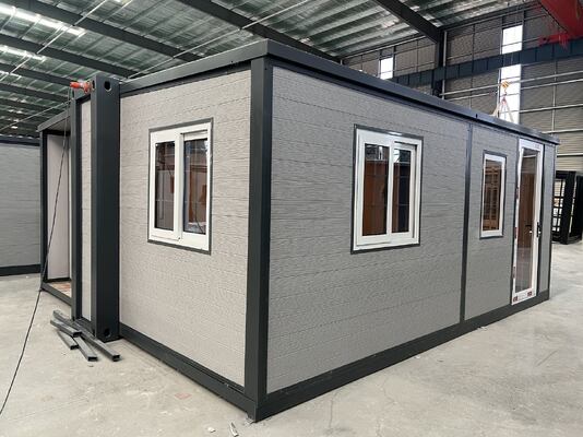 Αγορά Modern 27.5 Square Meters Prefab Folding House with Grade 8 Earthquake Resistance and Fully Galvanized Side Frame διαδικτυακή κατασκευή