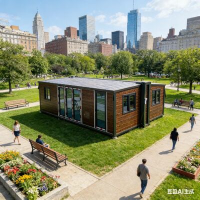 Αγορά Prefab Folding House with Grade 8 Earthquake Resistance 27.5 Square Meters Floor Area and Folded Size L5900 W700 H2480mm διαδικτυακή κατασκευή