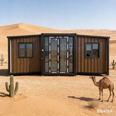 Αγορά Αναδιπλούμενο κοντέινερ 20 ποδών με πλήρως γαλβανισμένο πλαίσιο πλευρών, προσαρμόσιμη βεράντα και διεθνή πρότυπα ασφαλείας διαδικτυακή κατασκευή