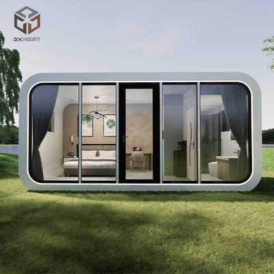 Ατσάλινο Apple Capsule House Σπίτι Διαμονή για εξωτερικές περιπέτειες