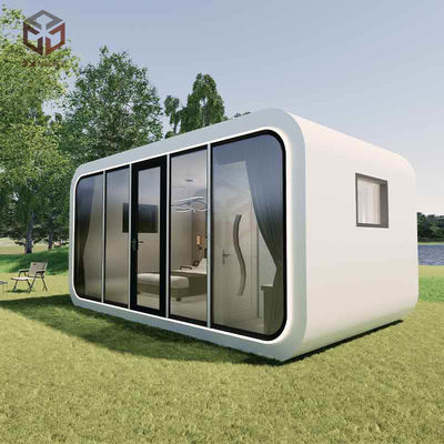 Προσαρμοσμένο λευκό Apple Cabin House Cabin Container Αλουμινίου κράμα Shell
