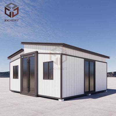Επεκτάσιμο αναδιπλούμενο 20ft κοντέινερ Prefab House για την κατασκευή μετά την καταστροφή