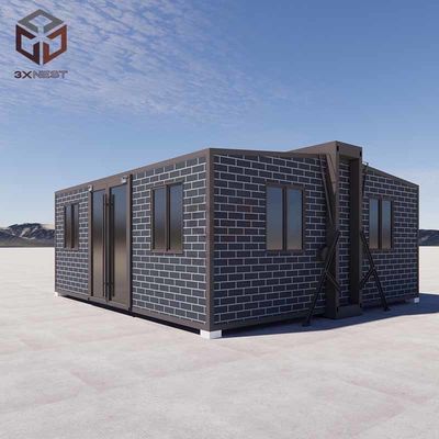 50mm EPS οροφή Prefab αναδιπλώσιμο μικροσκοπικό σπίτι δοχείο με σάντουιτς πάνελ