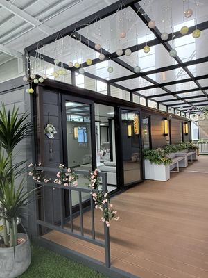 72m2 Περιοχή δαπέδου 40ft Κατασκευασμένες μονάδες κατοικιών