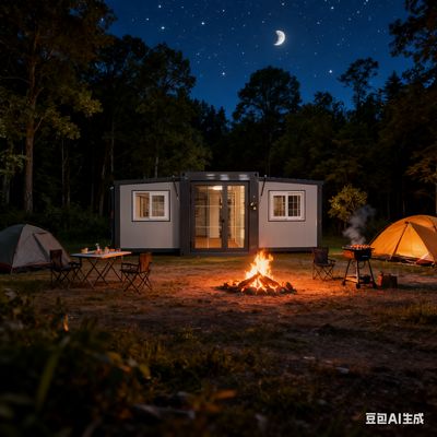 Πάνελ Σάντουιτς 50mm/75mm 37 Τετραγωνικά Μέτρα Αναδιπλούμενο 20ft Container με Σύστημα Υδραυλικών Σωληνώσεων PVC/PPR