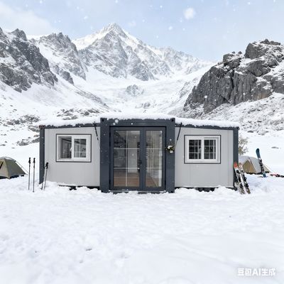 Customer's Requirement Fire Safety Foldable 20ft Container with Fire-resistant Materials and 2 KN/m2 Floor Permitted Loading