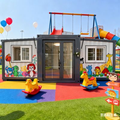 Επίπεδο 8 Σισμική απόδοση Δυνατότητα αναδίπλωσης 20 ποδιών δοχείο με 50-75 mm EPS Sandwich Panel και χωρητικότητα 1.172 κυβικών ποδιών