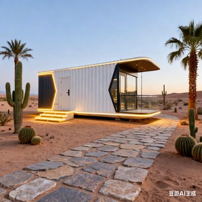 Σπίτι Κάψουλας Διαστήματος-29 με Εξατομικευμένη Εσωτερική Διακόσμηση και L8560 * W3460 * H3400