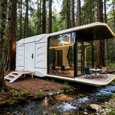 Διαστημικό-29 Μονοκατοικία Κάψουλας με Εξωτερικές Διαστάσεις Μ8560 * Π3460 * Υ3400