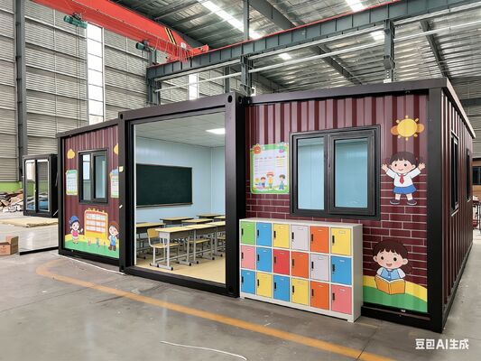 Σεισμική Απόδοση Επιπέδου 8 Αναδιπλούμενο 20ft Container με Σχεδιασμό Stackable και Όλα Γαλβανισμένο Πλαίσιο Πλευρών