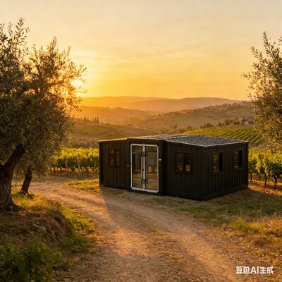 Πυράντοχο Αναδιπλούμενο Κοντέινερ 20ft με Προσαρμόσιμη Διάταξη και Σχεδιασμό για Στοίβαξη για Αποτελεσματική Αποθήκευση και Μεταφορά