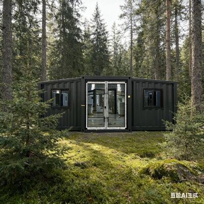 Προσαρμόσιμη βεράντα αναδιπλούμενο 20ft δοχείο με πλήρως γαλβανισμένο πλαίσιο και EPS / PU / Rock Wool Sandwich Panel οροφή