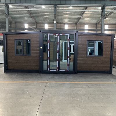 Αντίσταση στον άνεμο 4.18 KN M2 Δυνατό να αναδιπλωθεί 20ft δοχείο με γαλβανισμένο πλαίσιο ελαφρού χάλυβα και θερμική μόνωση για τις λύσεις δομικών κατασκευών