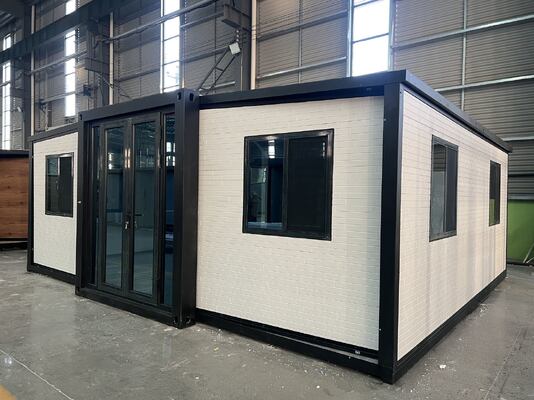 75mm EPS σάντουιτς πάνελ αναδιπλούμενο 20ft δοχείο με 30-40 χρόνια διάρκεια ζωής και αδιάβροχο αδιάβροχο σχεδιασμό για τα μοντέρνα χώρους διαβίωσης