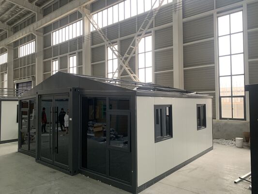 Δυνατό να αναδιπλωθεί 20ft δοχείο με 30-40 χρόνια διάρκεια ζωής, υγρό-ξηρό χωρισμό μπάνιο, και σεισμική απόδοση επίπεδο 8